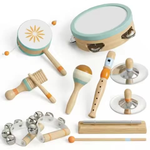 Coffret 10 instruments du monde